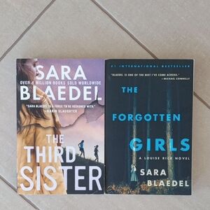 Sara Blaedel Book Set - The Third Sister & The Forgotten Girls